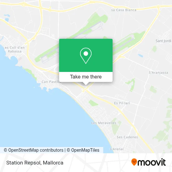 Station Repsol map