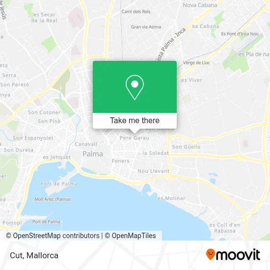 Cut map