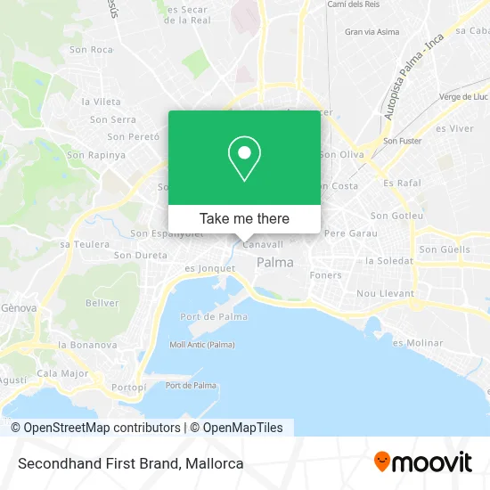 Secondhand First Brand map