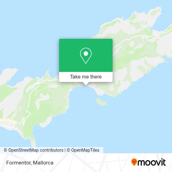 Formentor map