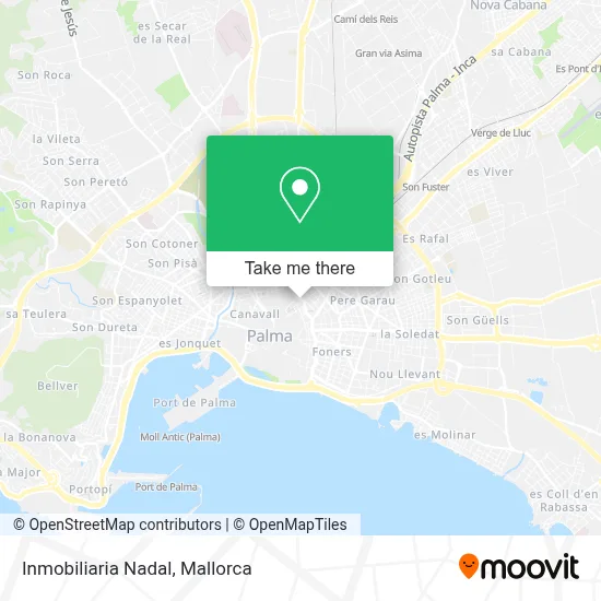 Inmobiliaria Nadal map