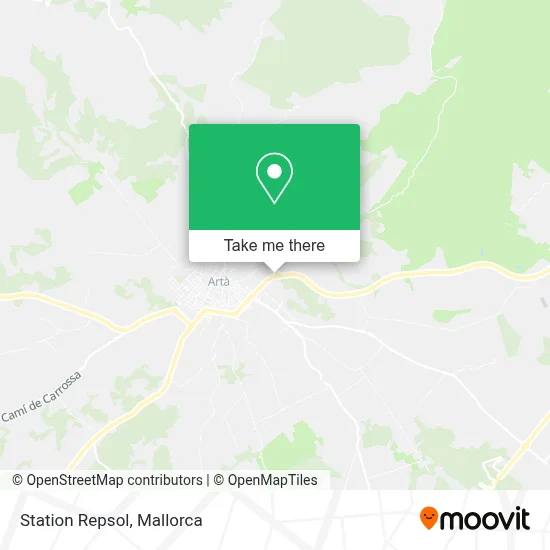 Station Repsol map
