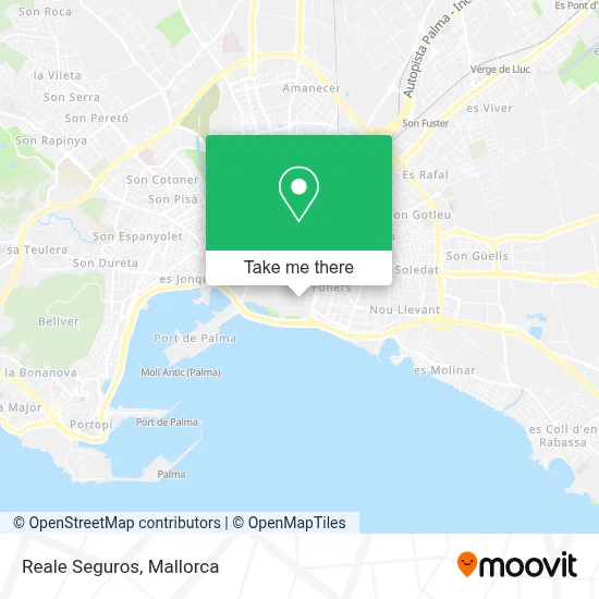 Reale Seguros map