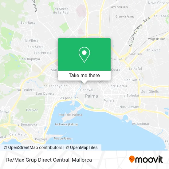 Re/Max Grup Direct Central map