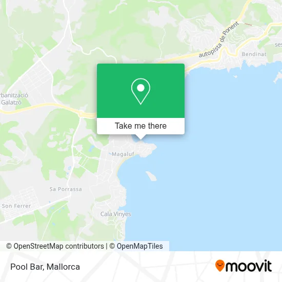 Pool Bar map