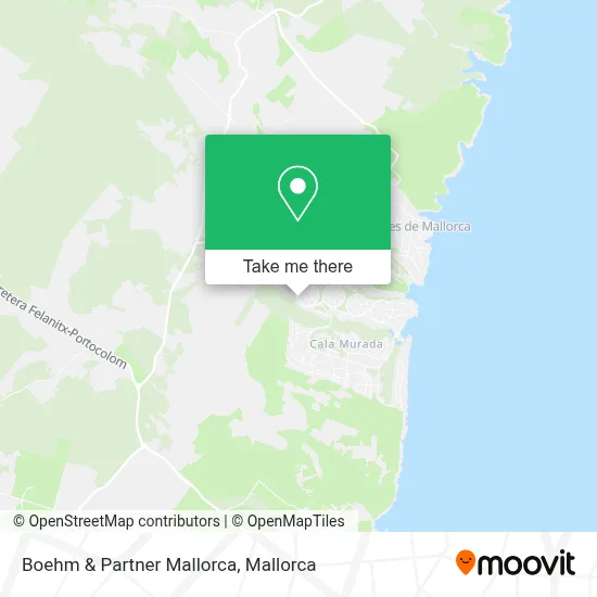 Boehm & Partner Mallorca map