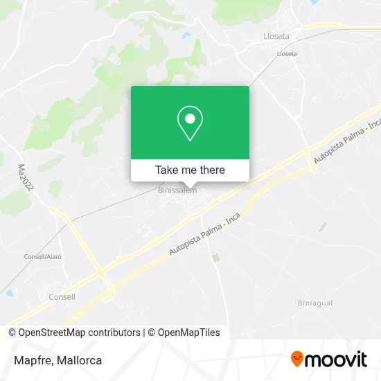 Mapfre map