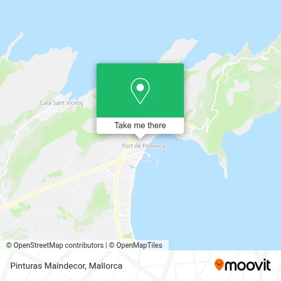 Pinturas Maindecor map