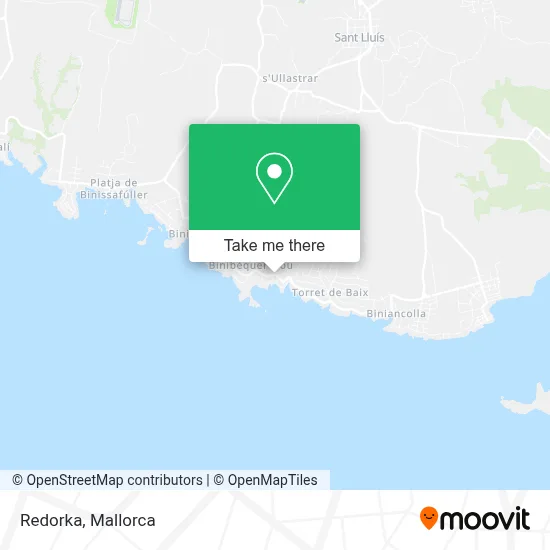 Redorka map