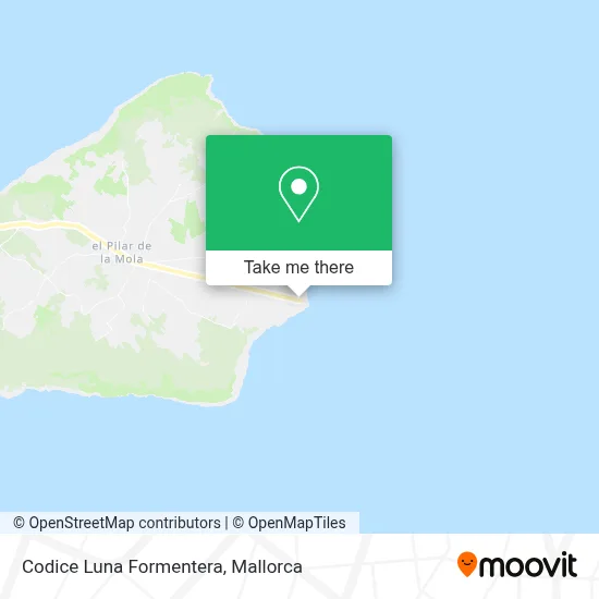 Codice Luna Formentera map