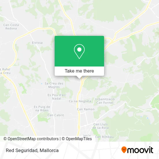 Red Seguridad map