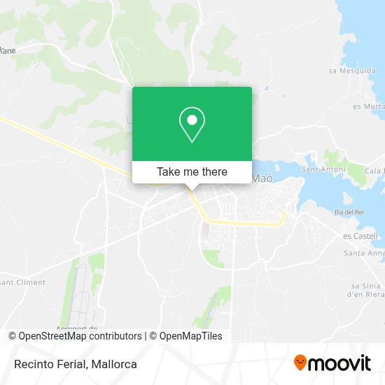 Recinto Ferial map