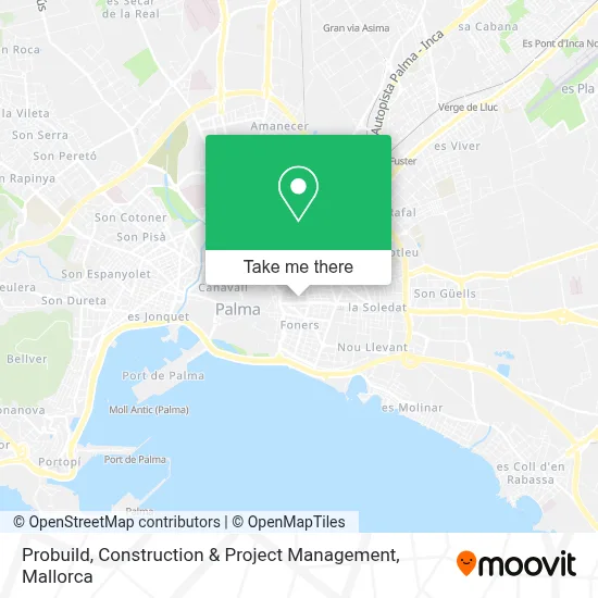 Probuild, Construction & Project Management map