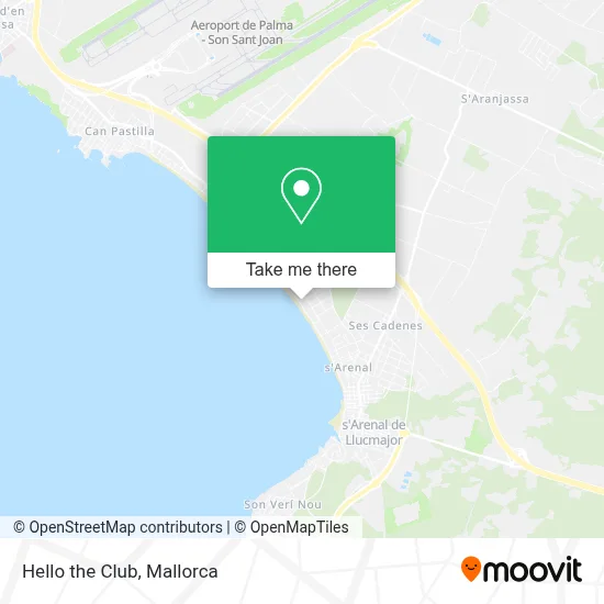 Hello the Club map