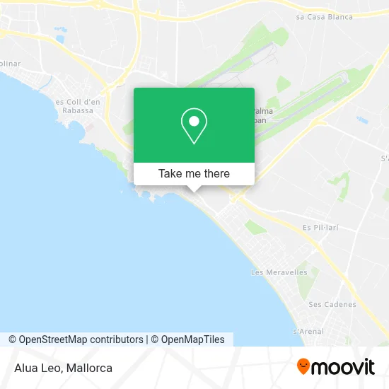 Alua Leo map