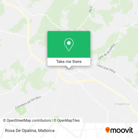 Rosa De Opalina map
