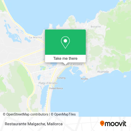 Restaurante Malgache map