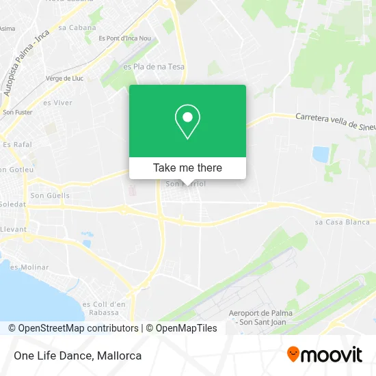 One Life Dance map