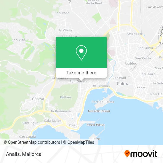 Anails map
