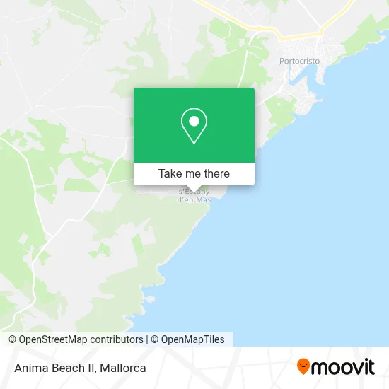Anima Beach II map