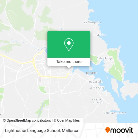 Lighthouse Language School map