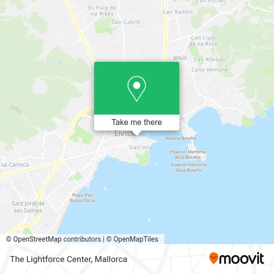 The Lightforce Center map