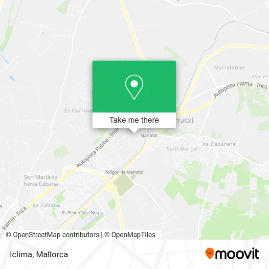 Iclima map