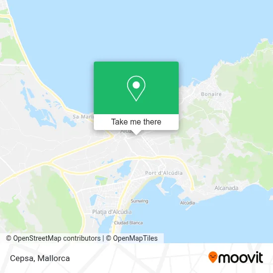Cepsa map