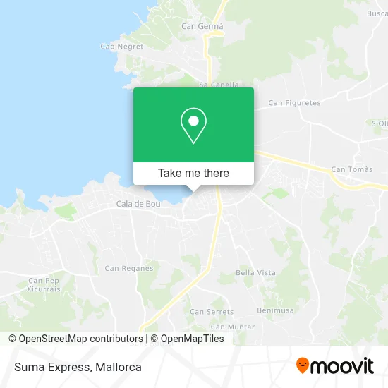 Suma Express map