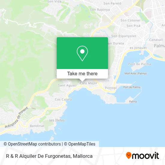 R & R Alquiler De Furgonetas map