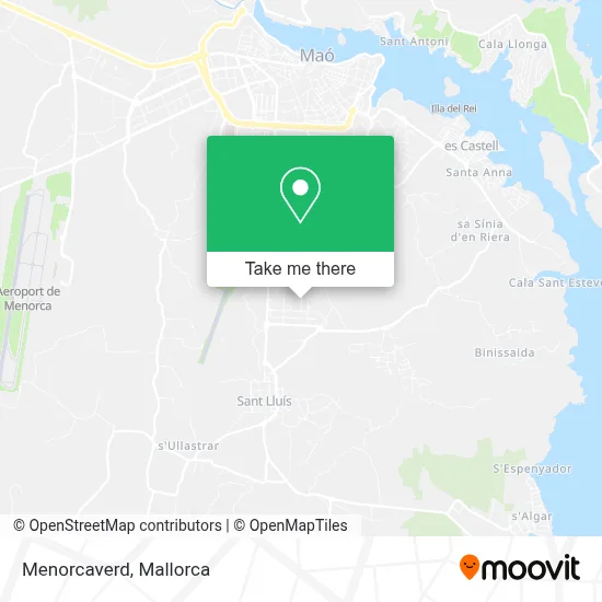 Menorcaverd map