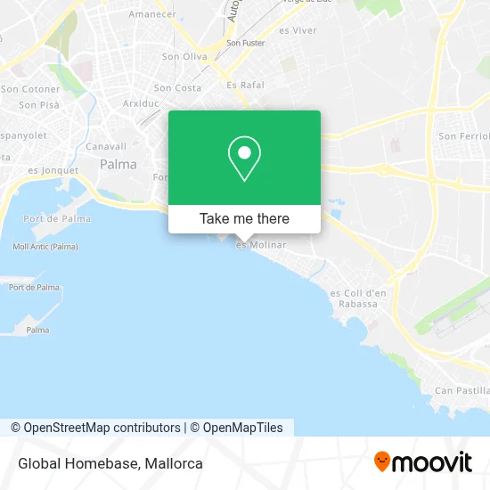 Global Homebase map
