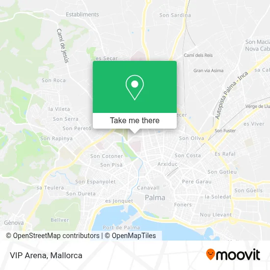 Vip Arena map