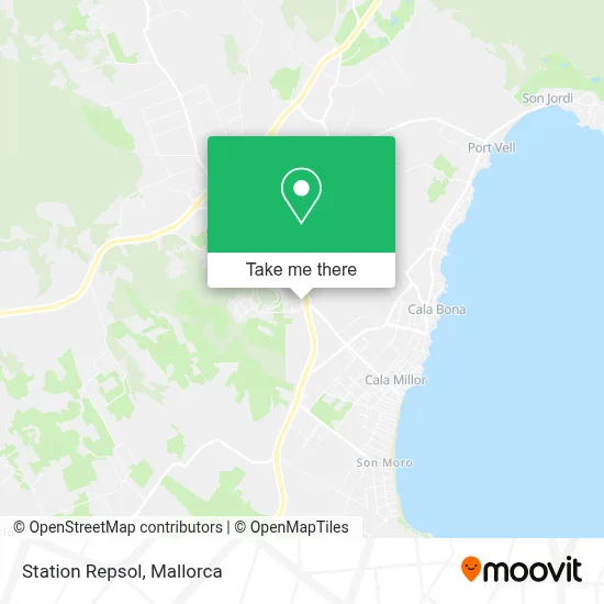 Station Repsol map