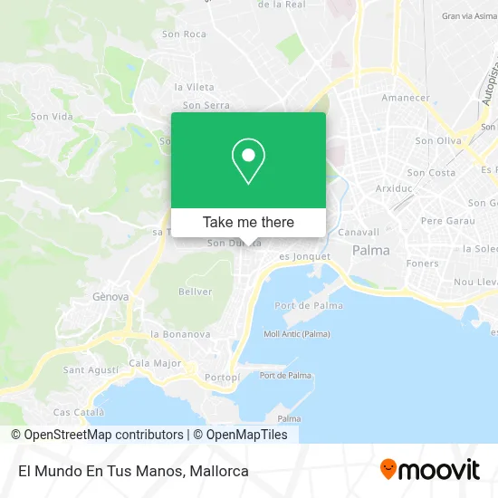El Mundo En Tus Manos map