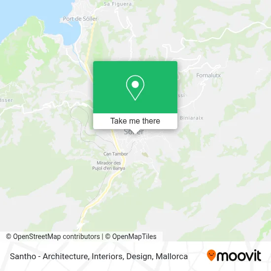 Santho - Architecture, Interiors, Design map