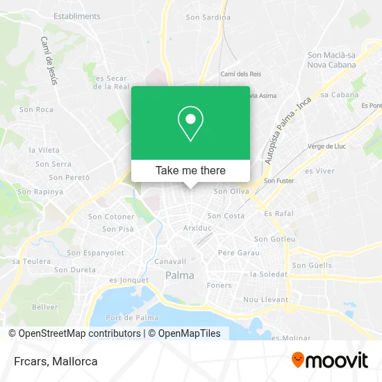 Frcars map