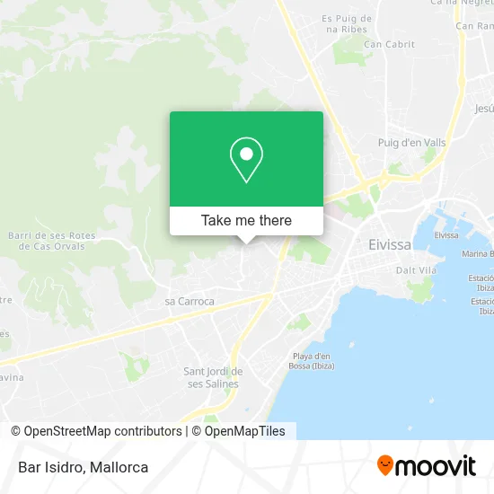 Bar Isidro map