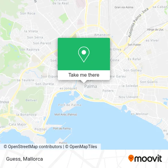 Guess map