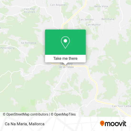 Ca Na Maria map