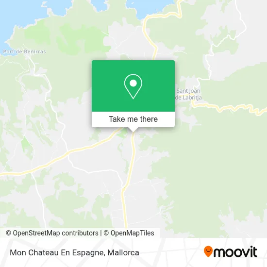Mon Chateau En Espagne map