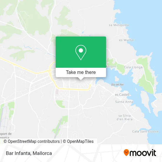 Bar Infanta map