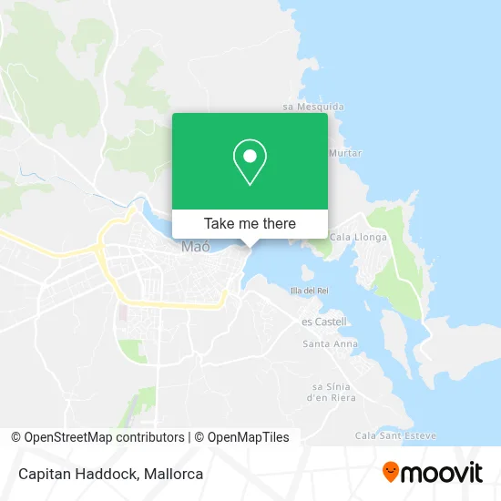 Capitan Haddock map