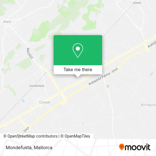 Mondefusta map