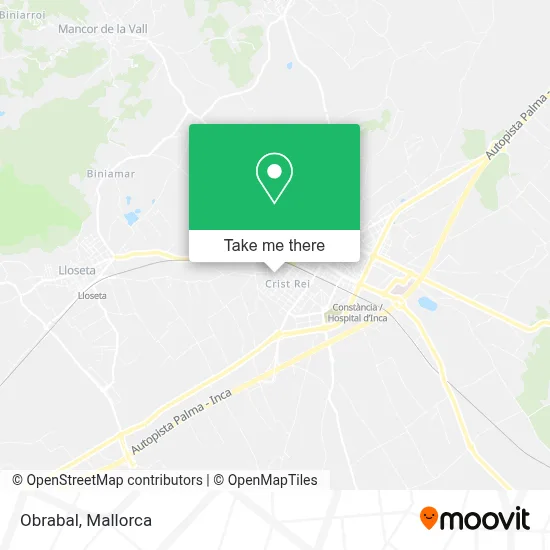 Obrabal map