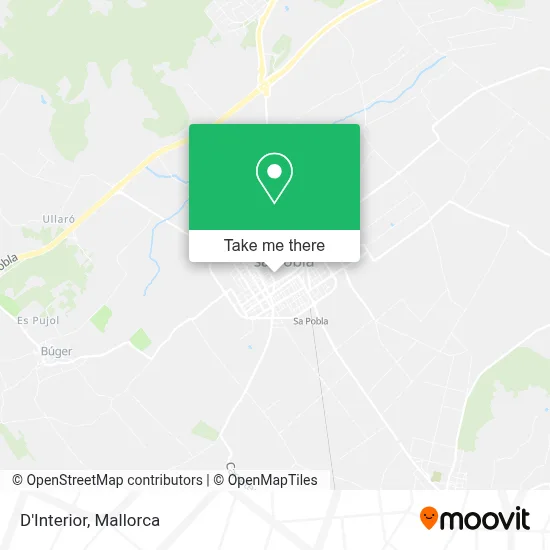 D'Interior map