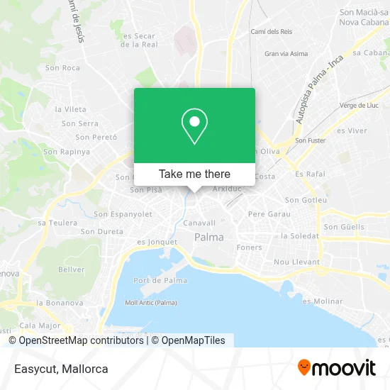 Easycut map