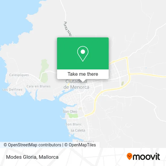 Modes Gloria map