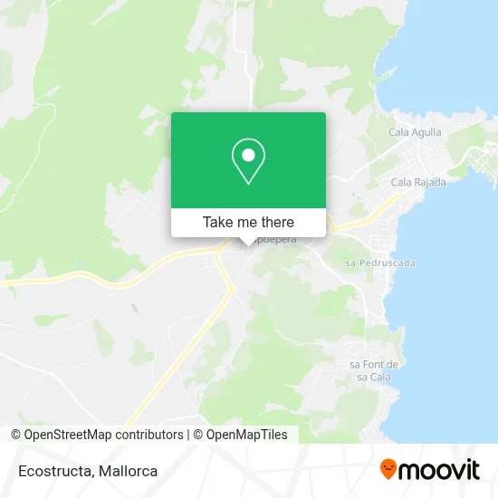Ecostructa map
