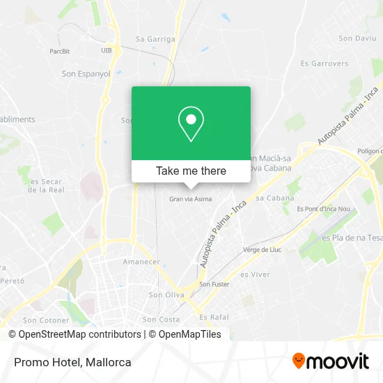 Promo Hotel map